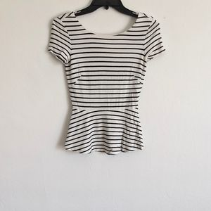 Banana Republic stripe tee